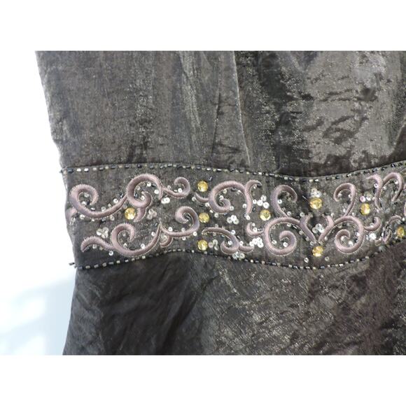 R&M Richards Cocktail Dress with Tiered Skirt Size 8 - Picture 4 of 6